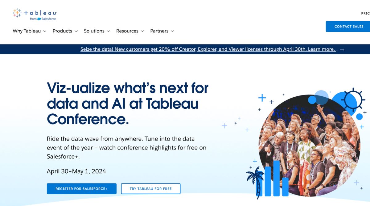 Tableau- Best AI Apps to Help Mystery Shoppers in their Tasks